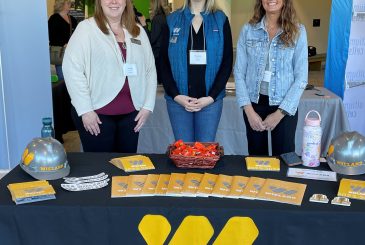 WIELAND employees at career Fair