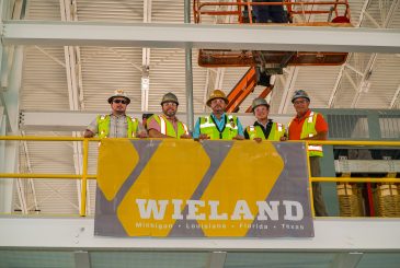 Group of WIELAND employees at Magna Gemini